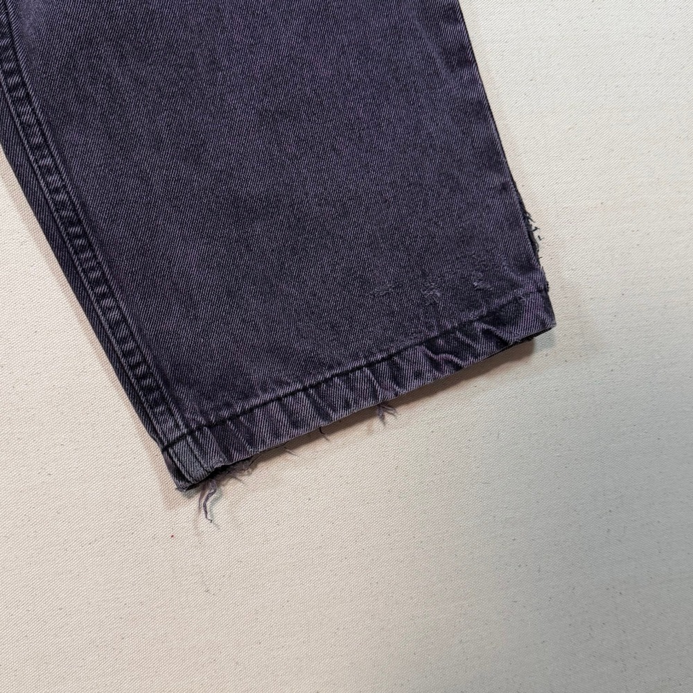 Polar Skate Co Big Boy Jeans Purple Black Baggy Fit Denim Size 32x28 Small - Picture 14 of 14